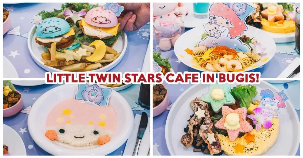 El café pop-up Little Twin Stars x Kumoya abre sus puertas el 19 de noviembre, con pastel Galaxy y hamburguesas kawaii bao.