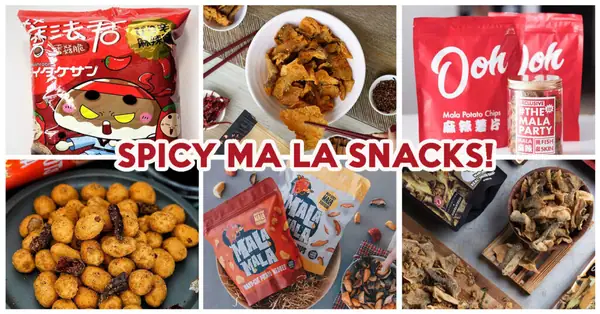 9 snacks de Ma La que ahora puedes conseguir en Singapur si Zhong La no te convence