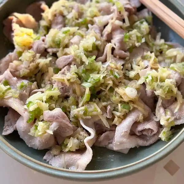Ginger Scallion Pork