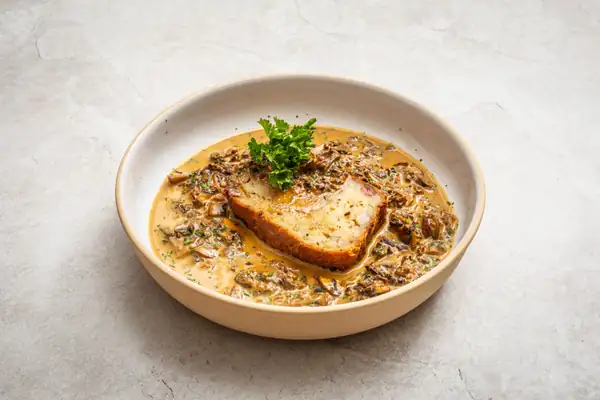 Babka Ziemniaczana (Polish Potato Cake) With Wild Mushroom Sauce Recipe