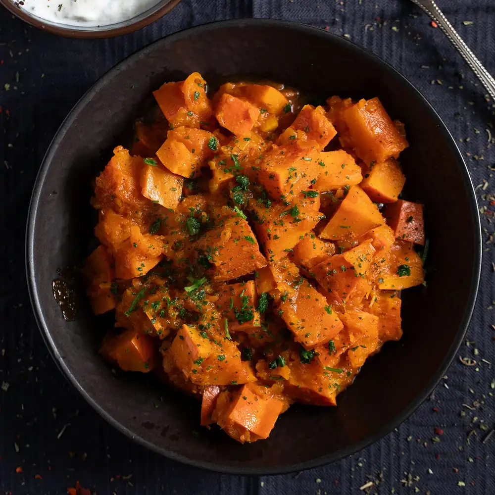 Quick Braised Pumpkin