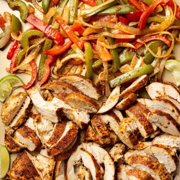 Sheet Pan Chicken Fajitas