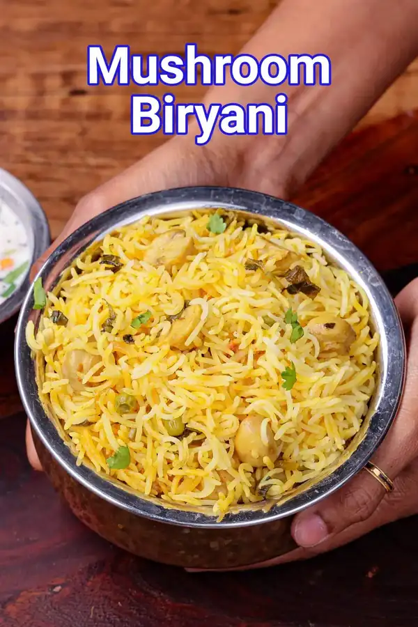 Mushroom Biriyani Recipe