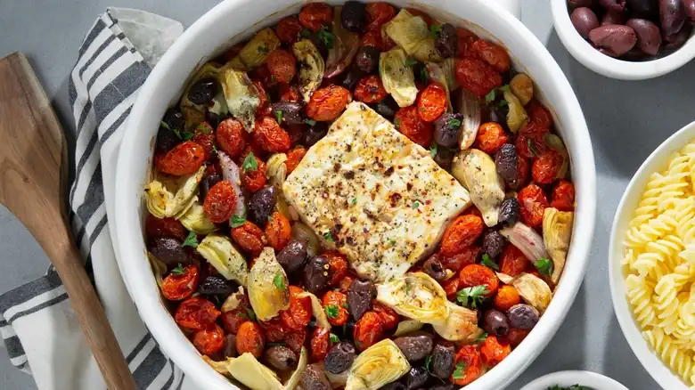 Make Baked Feta The Star Of Your Next Meatless Monday