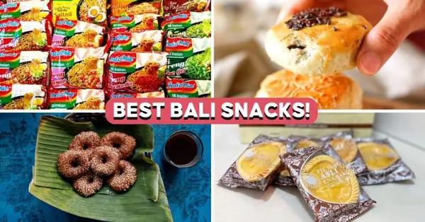 Los 10 mejores snacks de Bali que no puedes encontrar en Singapur