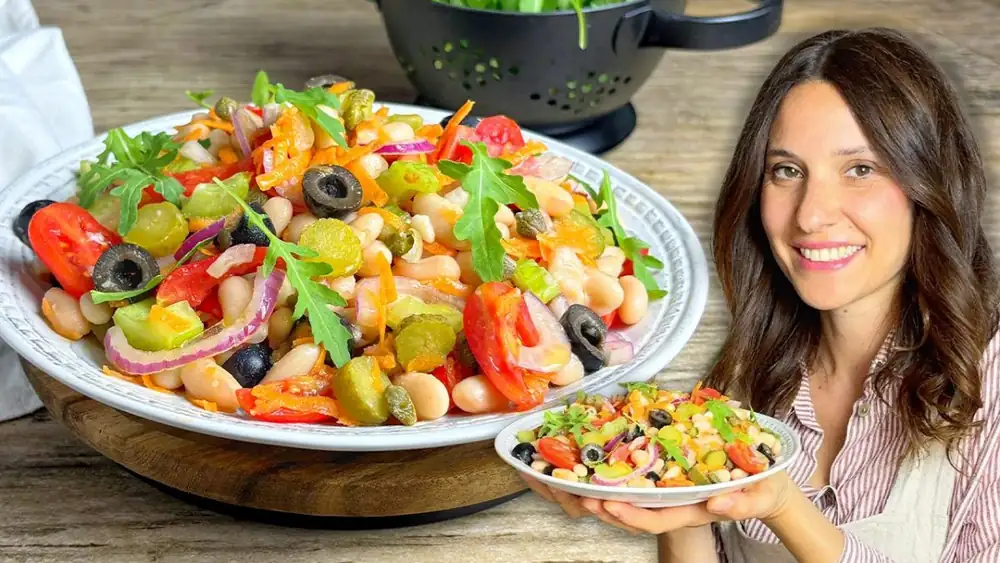Ensalada de alubias: La receta para una comida fresca y sabrosa en un solo plato