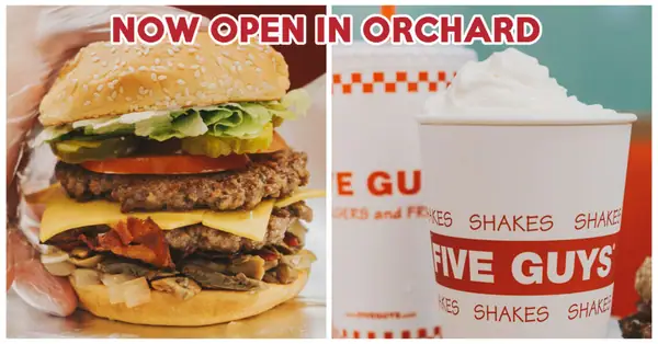 Five Guys abre su tercer local en ION Orchard