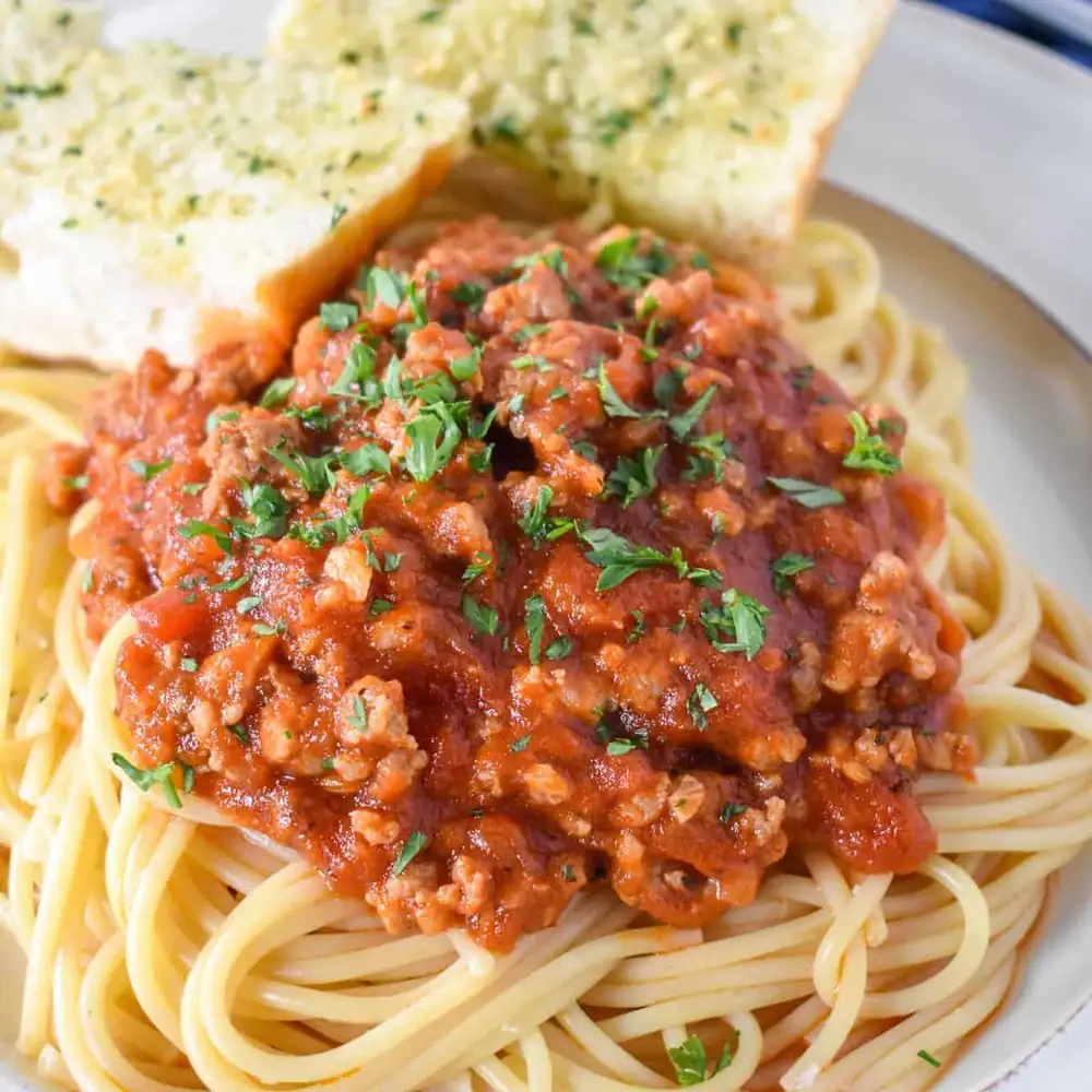 Italian Sausage Spaghetti