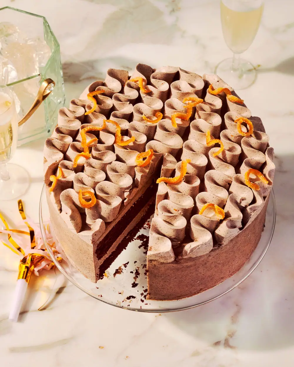 Chocolate Mesquite Cake with Café de Olla Buttercream Recipe