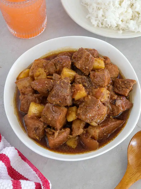 Pineapple Pork Adobo