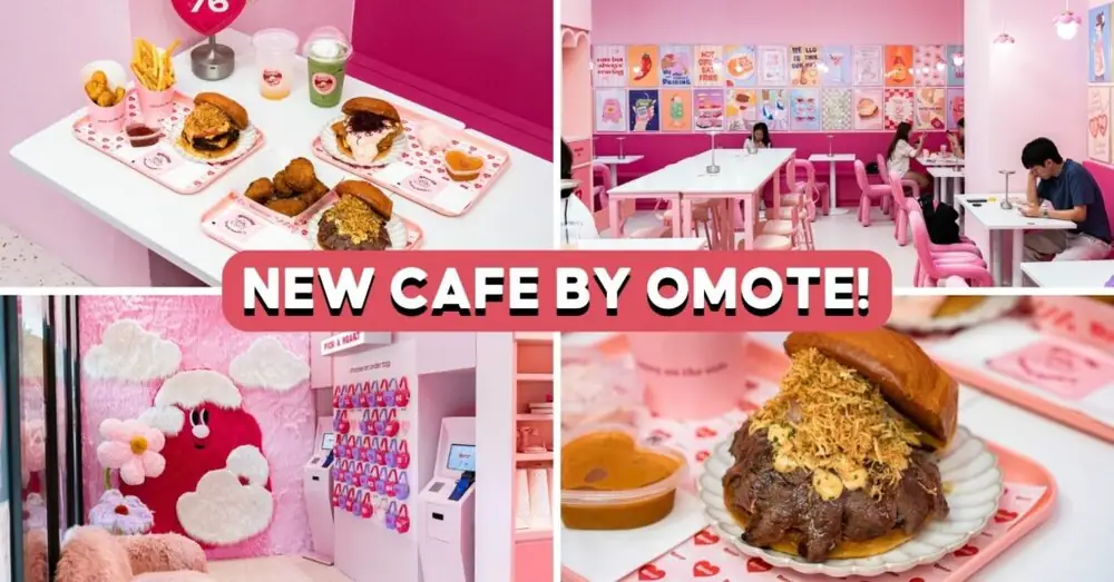 Get Tokyo-Inspired Wagyu Burgers At This All-Pink Cafe In Lentor