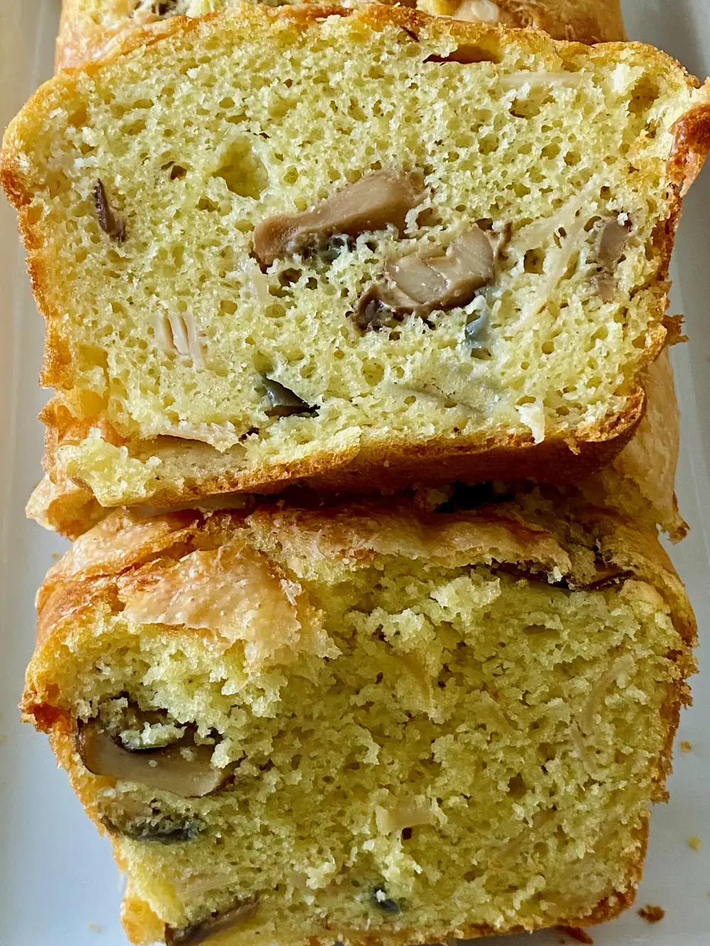 Saffron Mushroom and Cheese Loaf