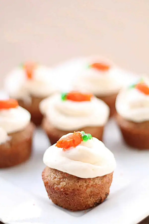 Bite Size Carrot Cakes Recipe