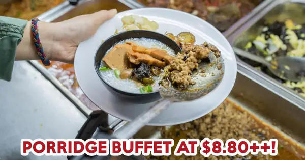 iSteamboat Review: Teochew Porridge Buffet At $8.80++ At Marina Square