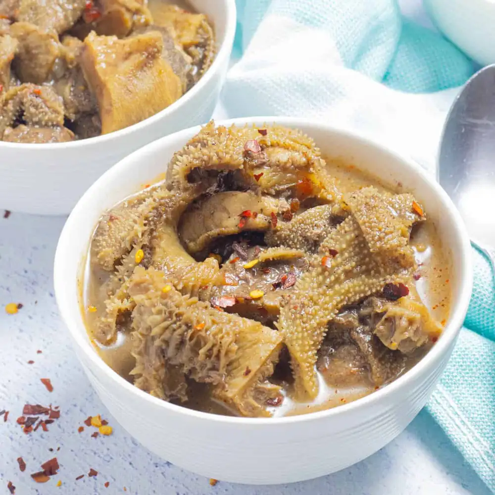 Nigerian Pepper Soup with Offal Meat