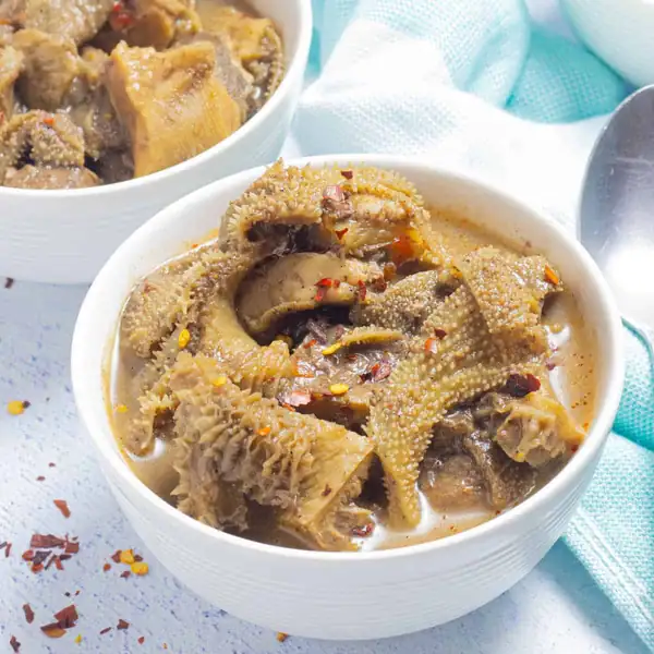 Nigerian Pepper Soup with Offal Meat