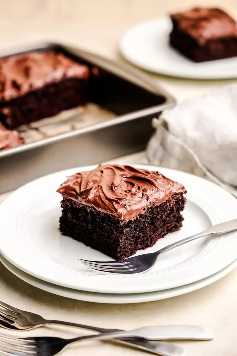 Easy Chocolate Cake (9x13 Pan)
