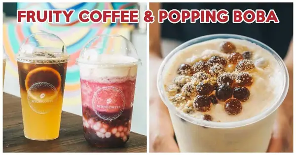Beyond Coffee Has Fruity Coffees And Salted Egg Ice Blended Shakes In VivoCity