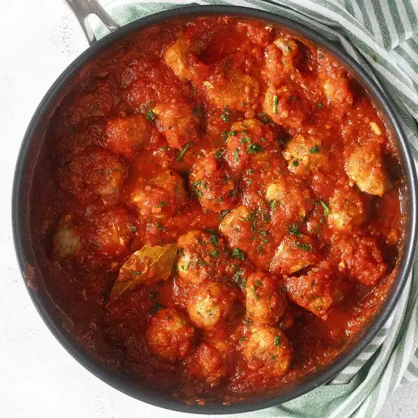 Pork Meatballs in Tomato Sauce