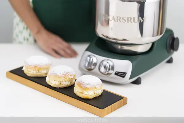 Bollos de mascarpone elaborados con la batidora Ankarsum