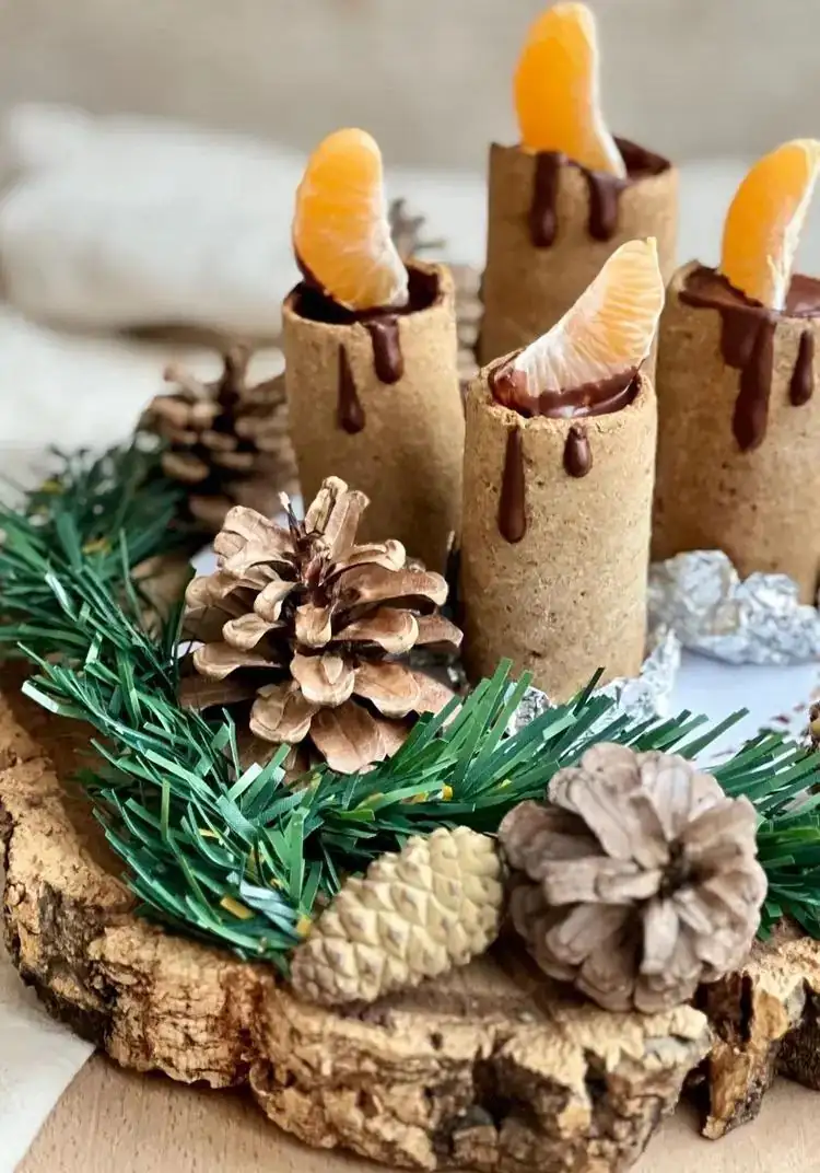 ADVENT CANNOLI (tangerine-flavored & filled with ricotta, pistachio, and chocolate)