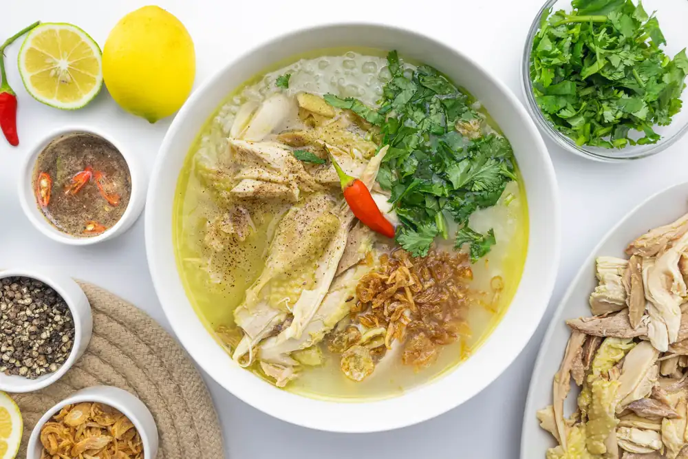 Vietnamese Chicken Porridge (Chao Ga)