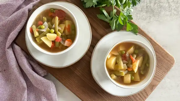 All The Veggies Vegetable Soup Recipe