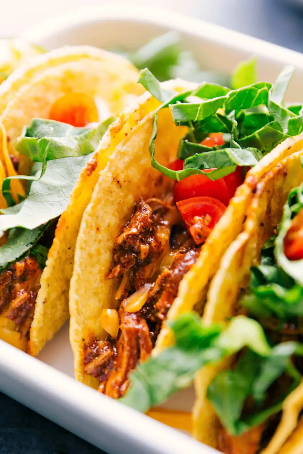Tacos de pollo asado