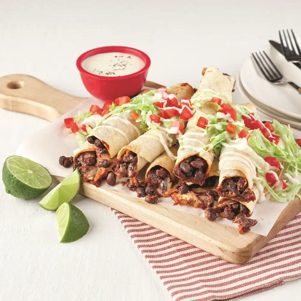 Black Bean Taquitos