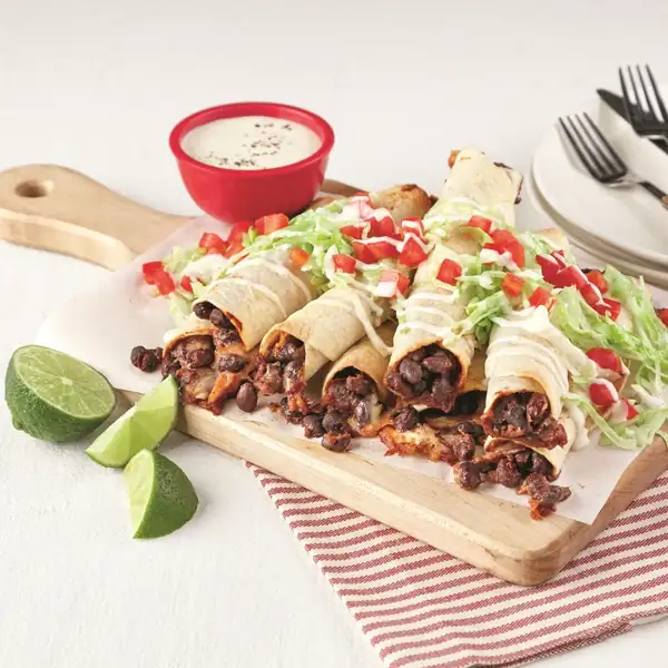 Black Bean Taquitos