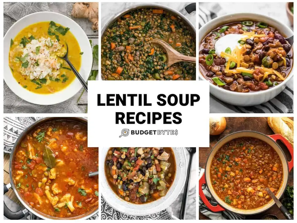 Las mejores recetas de sopa de lentejas