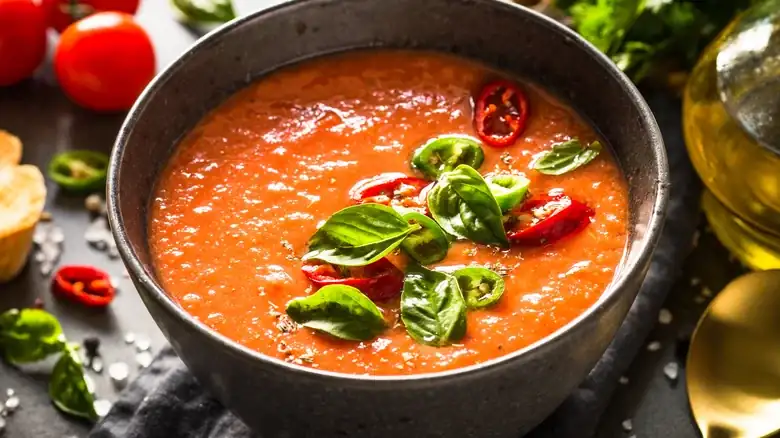 The Key To Getting The Flavor Just Right For Cold Soups This Summer