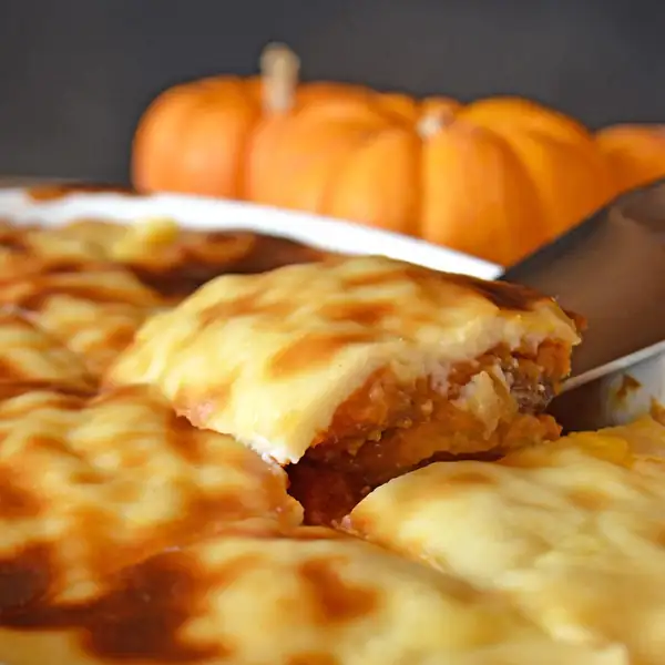 Pumpkin béchamel pie- revisited