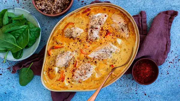 Chicken fillet in shape