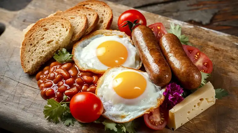 The Traditional Australian Breakfast Looks A Lot Like A Plate From England