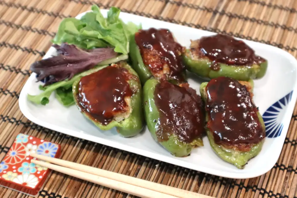 Piman Nikuzume (Stuffed Pepper) Recipe