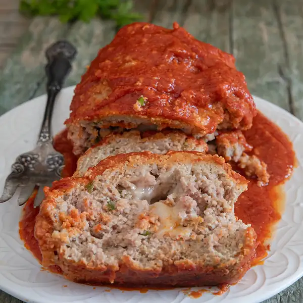 Italian Meatloaf in Sauce (Polpettone)