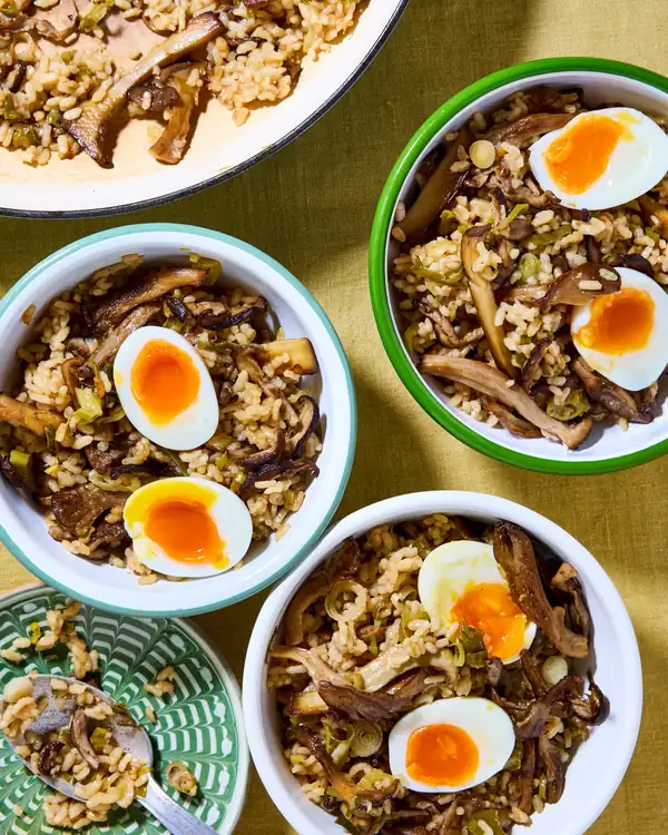 Meera Sodha’s vegetarian recipe for mushroom claypot rice