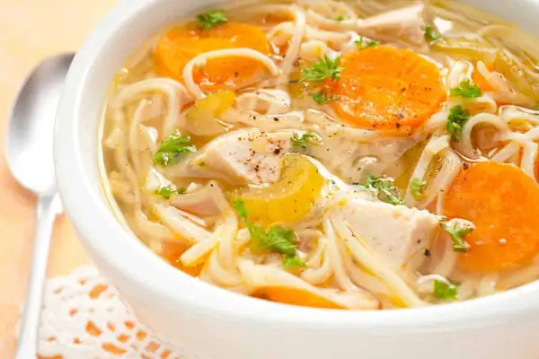 Romanian Chicken Noodle Soup (Supă de Pui cu Tăieței)