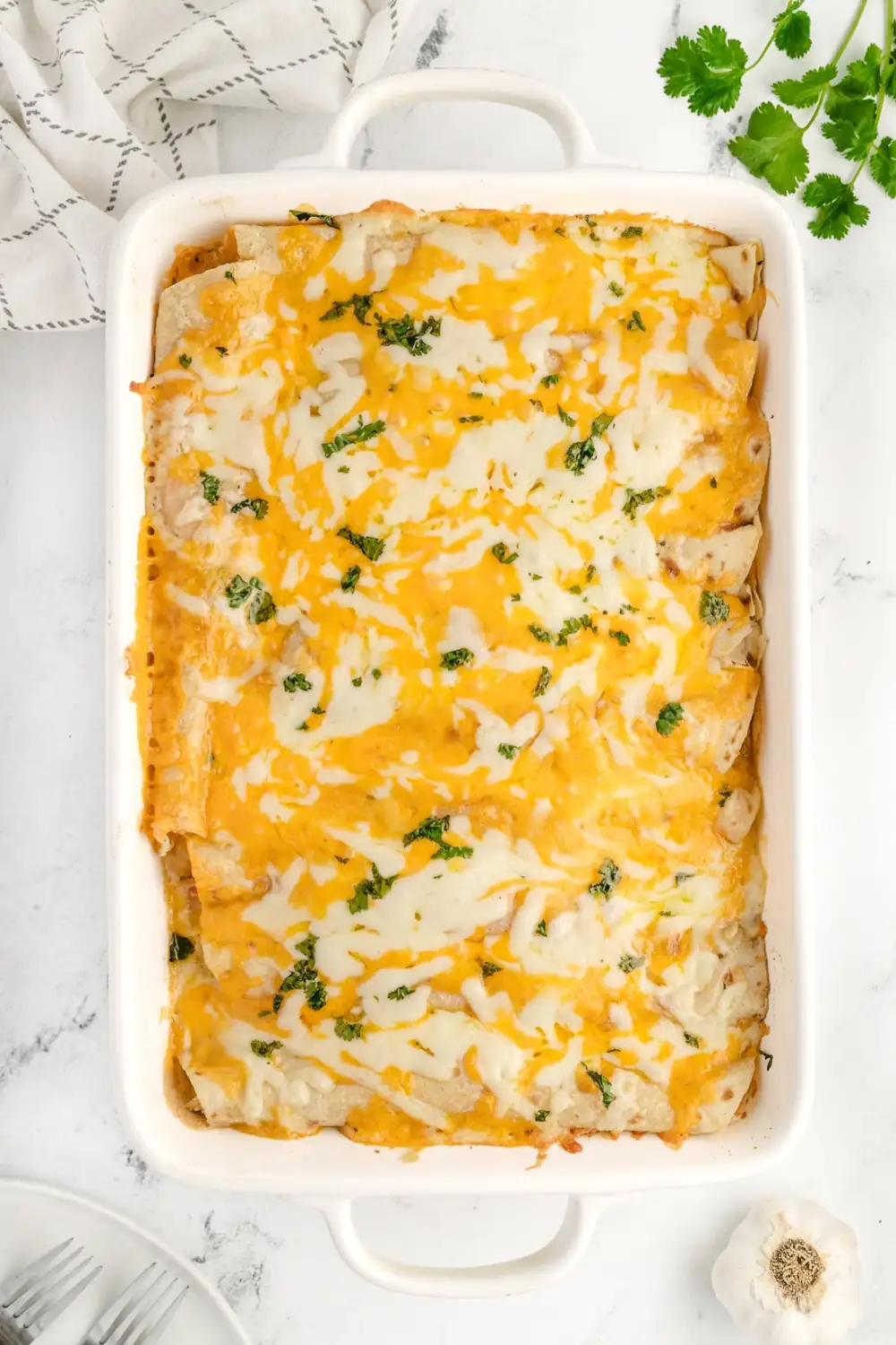Estas enchiladas con queso son tan fáciles de amar
