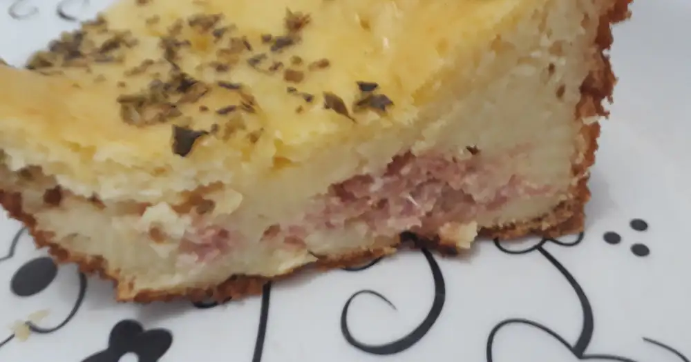 Recipe for creamy calabrese sausage and cheese cake, submitted by Giselle Cirino