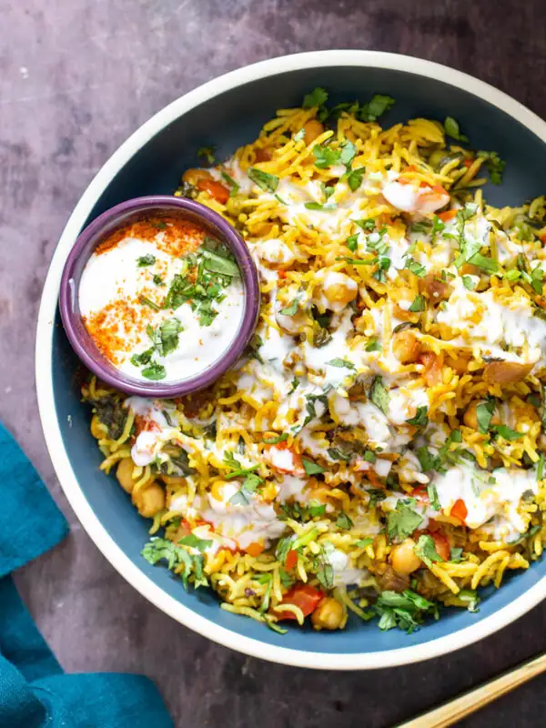 Vegan Baked Chana Pulao