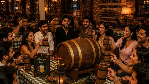 Dónde celebrar el Oktoberfest en Delhi: 10 lugares para disfrutar de cerveza, bratwurst y ambiente bávaro