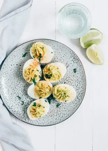 deviled eggs