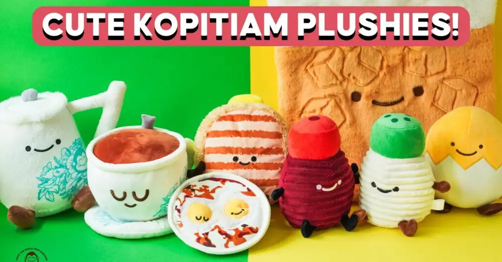 Get Kaya Toast And Kopi Plushies At Play Nation’s Marina Square Pop-Up