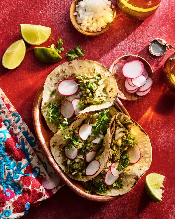 Pork Mole Verde Taco Recipe