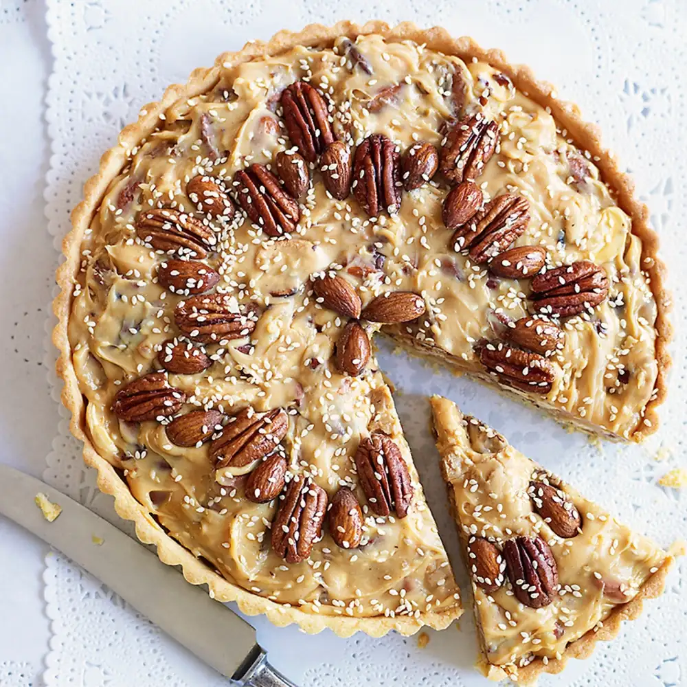 Julie Goodwin's condensed milk caramel tart