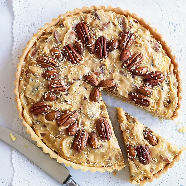 Julie Goodwin's condensed milk caramel tart