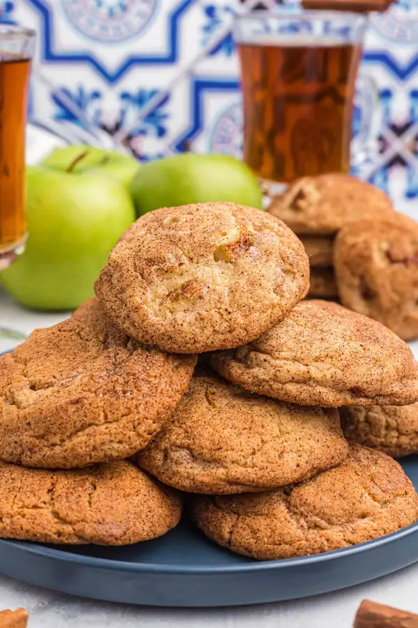 ¡Un ingrediente secreto hizo que mis galletas Snickerdoodles de manzana pasaran de buenas a ¡espectaculares!