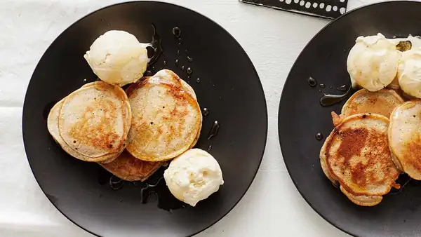 Banana chocolate pancakes for Thermomix®